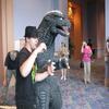 30 GODZILLA AND FAN